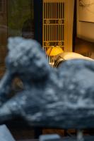 Beijing Le Zai Nan Luo Gu Xiang Wang Fu Jing Forbidden City Courtyard Hotel&Free laundry service&Free coffee &Paid Dumpling experience service的休息区