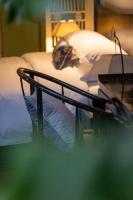 Beijing Le Zai Nan Luo Gu Xiang Wang Fu Jing Forbidden City Courtyard Hotel&Free laundry service&Free coffee &Paid Dumpling experience service客房内的一张或多张床位