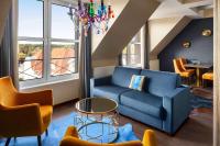 Amedia Hotel &amp; Suites Leipzig, Trademark Collection by Wyndham的休息区