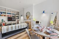 Parea Living - South Kensington, Elegant 1-Bedroom Flat, WFH Desk平面图