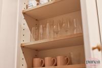 Parea Living - South Kensington, Elegant 1-Bedroom Flat, WFH Desk平面图