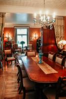 Gîte au Charme Victorien的休息区