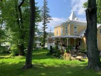 Gîte au Charme Victorien外面的花园