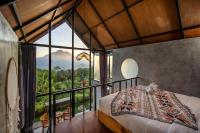 Mountain Peak Kintamani客房内的一张或多张床位