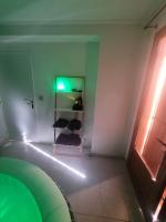 Villa 6p piscine spa privatif wifi proche des plages平面图