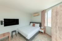 Villa Li Eilat客房内的一张或多张床位