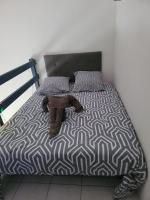 Villa 6 couchages spa privatif, accès direct mer, piscine客房内的一张或多张床位