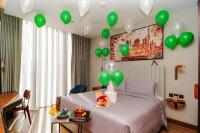Revier Hotel - Dubai客房内的一张或多张床位
