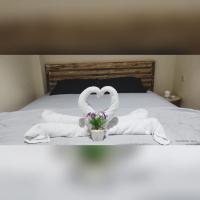 Ceria House Ungasan Uluwatu客房内的一张或多张床位