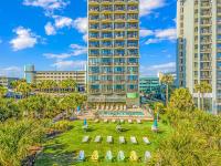 Ocean View Double Suite! Sleeps 4 Meridian Plaza 705外面的花园