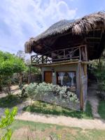 Kite Eco House Salinas del rey外面的花园