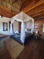 Kite Eco House Salinas del rey客房内的一张或多张床位