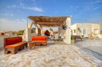 Villa Khufu Pyramids Hotel的休息区