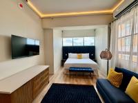 Metro Art Hotel客房内的一张或多张床位