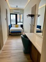 Metro Art Hotel客房内的一张或多张床位
