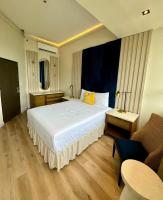 Metro Art Hotel客房内的一张或多张床位