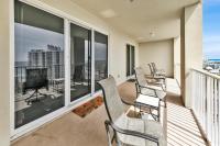 Ariel Dunes I Unit 1209 Gulf view的阳台或露台