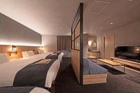 hotel around TAKAYAMA, Ascend Hotel Collection客房内的一张或多张床位