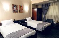 Marwa Palace Hotel Cairo客房内的一张或多张床位