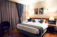 Marwa Palace Hotel Cairo客房内的一张或多张床位