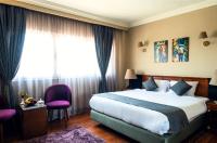 Marwa Palace Hotel Cairo客房内的一张或多张床位
