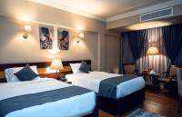 Marwa Palace Hotel Cairo客房内的一张或多张床位