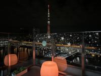 浅草驹形WING国际酒店 的阳台或露台