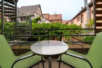 Hôtel A la Vignette - COLMAR-NORD的阳台或露台