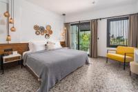Ölüdeniz Blu Luxury Unique Hotel - Adults-Only客房内的一张或多张床位