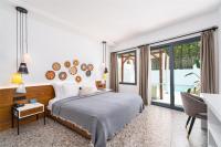 Ölüdeniz Blu Luxury Unique Hotel - Adults-Only客房内的一张或多张床位