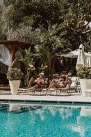Ölüdeniz Blu Luxury Unique Hotel - Adults-Only内部或周边的泳池