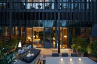 Mandarin Oriental, Barcelona外面的花园