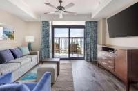 Hilton Grand Vacations Club Anderson Ocean Myrtle Beach的电视和&#47;或娱乐中心