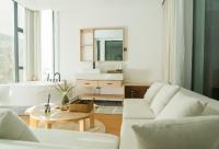 Aishe Honeymoon Erhai Lake Sea View Guesthouse的休息区