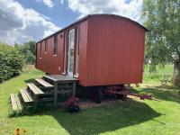 Tiny House im Grünen外面的花园