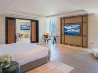 Rixos The Palm Hotel &amp; Suites - Ultra All Inclusive客房内的一张或多张床位