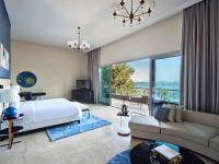 Rixos The Palm Hotel &amp; Suites - Ultra All Inclusive客房内的一张或多张床位