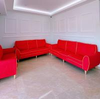 De Clinique Hotel的休息区