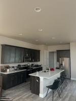 New Modern Contemporary House by The Airport and Gaylord Resort的厨房或小厨房