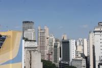 圣保罗景观或在酒店看到的城市景观