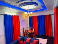 Charmante maison cozy et conviviale的休息区