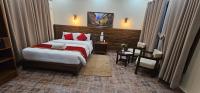 Jungle Safari Lodge- Serenity in the Wild客房内的一张或多张床位