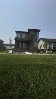 New Modern Contemporary House by The Airport and Gaylord Resort外面的花园