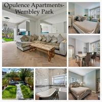 Hampstead Opulence Apartment - Luxurious Split Level Property的休息区
