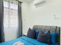 BM大山脚 Alma Single Storey Semi-D 5-minute To Aeon Mall的休息区