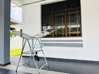 BM大山脚 Alma Single Storey Semi-D 5-minute To Aeon Mall的阳台或露台