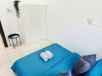 BM大山脚 Alma Single Storey Semi-D 5-minute To Aeon Mall客房内的一张或多张床位