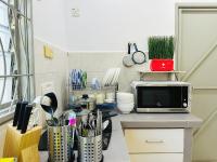 BM大山脚 Alma Single Storey Semi-D 5-minute To Aeon Mall的厨房或小厨房