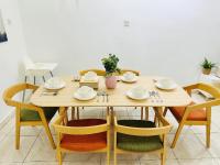BM大山脚 Alma Single Storey Semi-D 5-minute To Aeon Mall的休息区