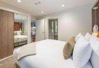 Sudima Christchurch City客房内的一张或多张床位